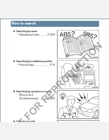 lexus is 250&350 2014-2015 owners manual
